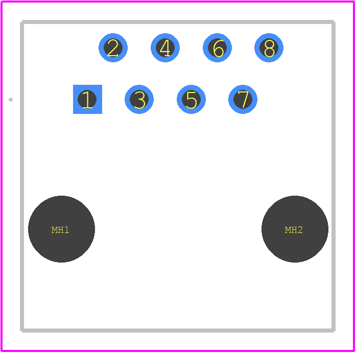 0955032881 - Molex PCB footprint - Other - Other - 0955032881-1
