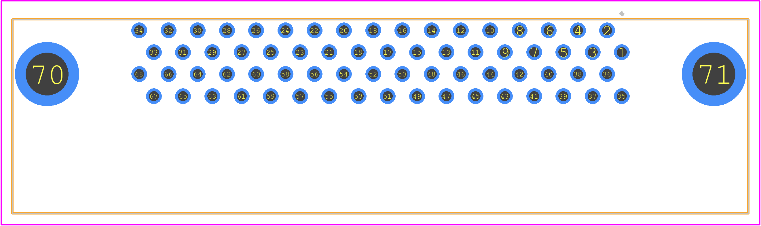 5787190-7 - TE Connectivity PCB footprint - Other - Other - 5787190-7