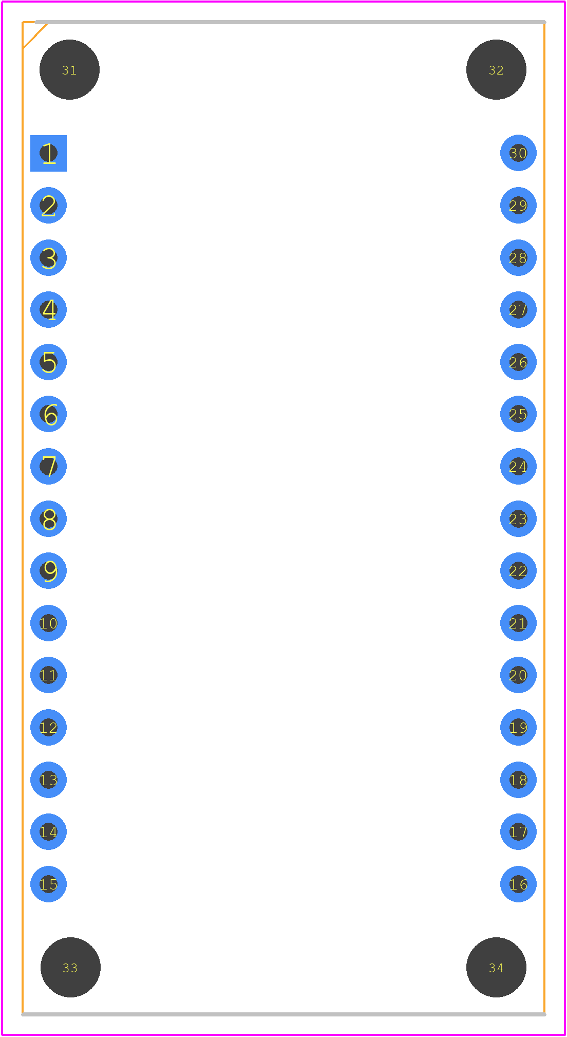113990105 - Seeed Studio PCB footprint - Other - Other - NodeMCU V1.0