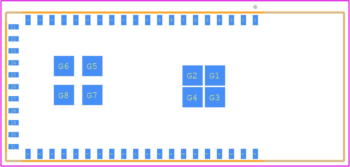 ATSAMW25H18-MR510PB - Microchip PCB footprint - Other - Other - ATSAMW25H18-MR510PB-2