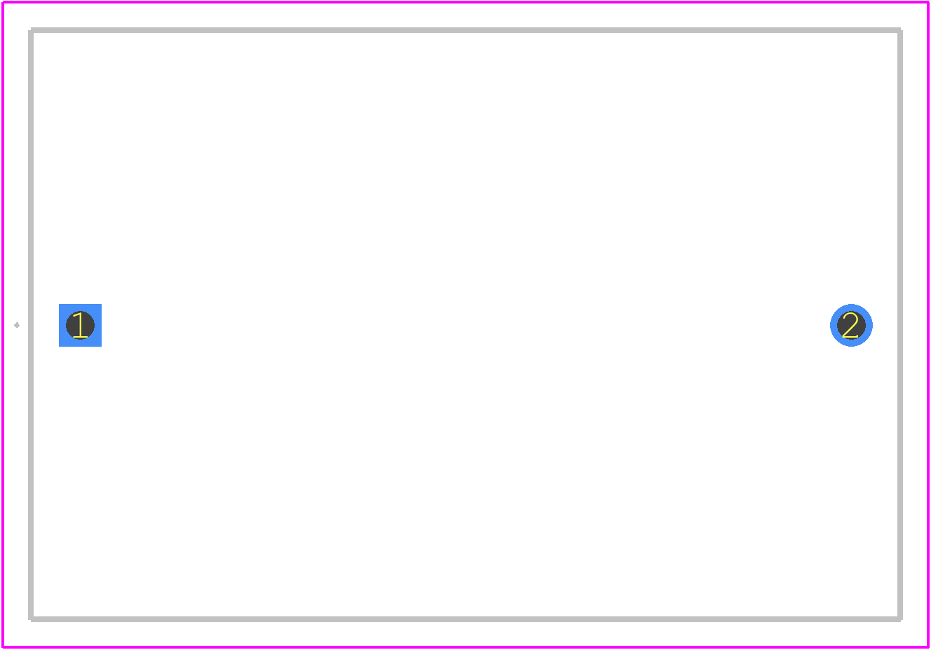 BFC233810105 - Vishay PCB footprint - Other - Other - BFC233810105-1