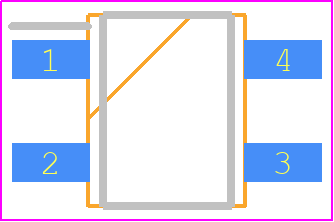 MB110S-TP - MCC PCB footprint - Small Outline Packages - Small Outline Packages - MBS-1