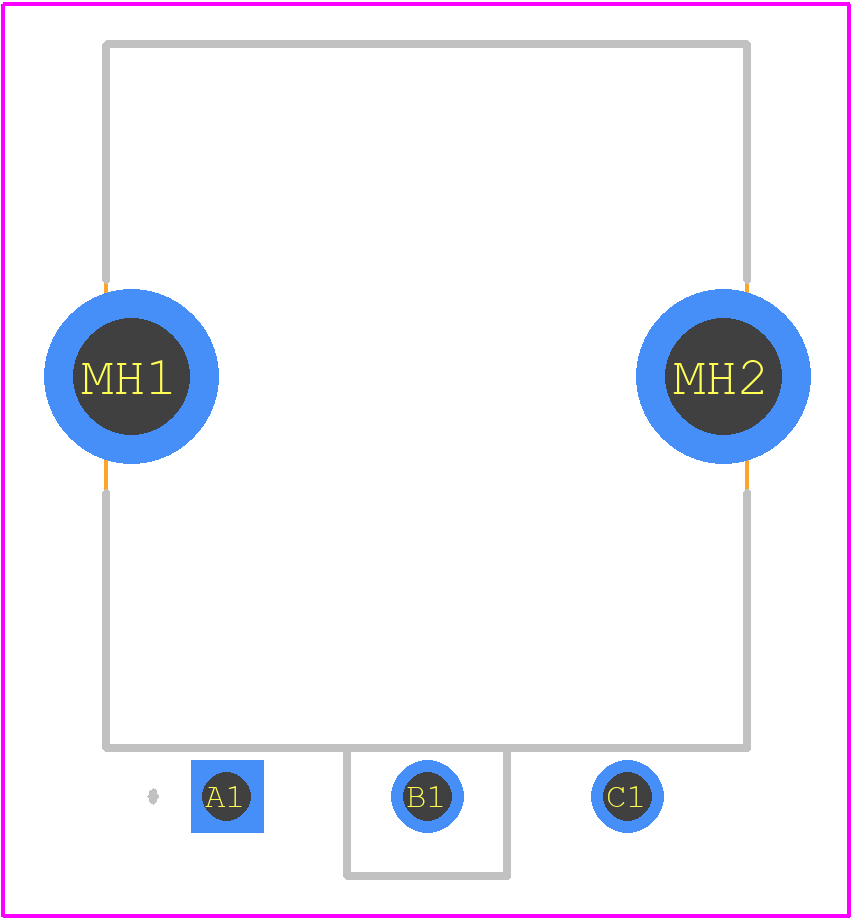PEC16-4025F-N0024 - Bourns PCB footprint - Other - Other - PEC16-4025F-N0024-2