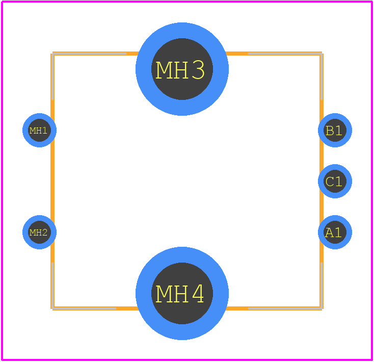 COM-09117 - SparkFun PCB footprint - Other - Other - COM-09117-3