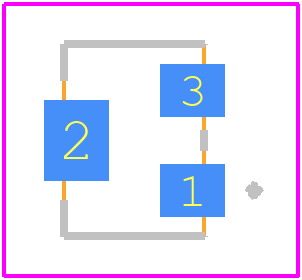 3214W-1-201E - Bourns PCB footprint - Other - Other - 3214W-1-201E-1