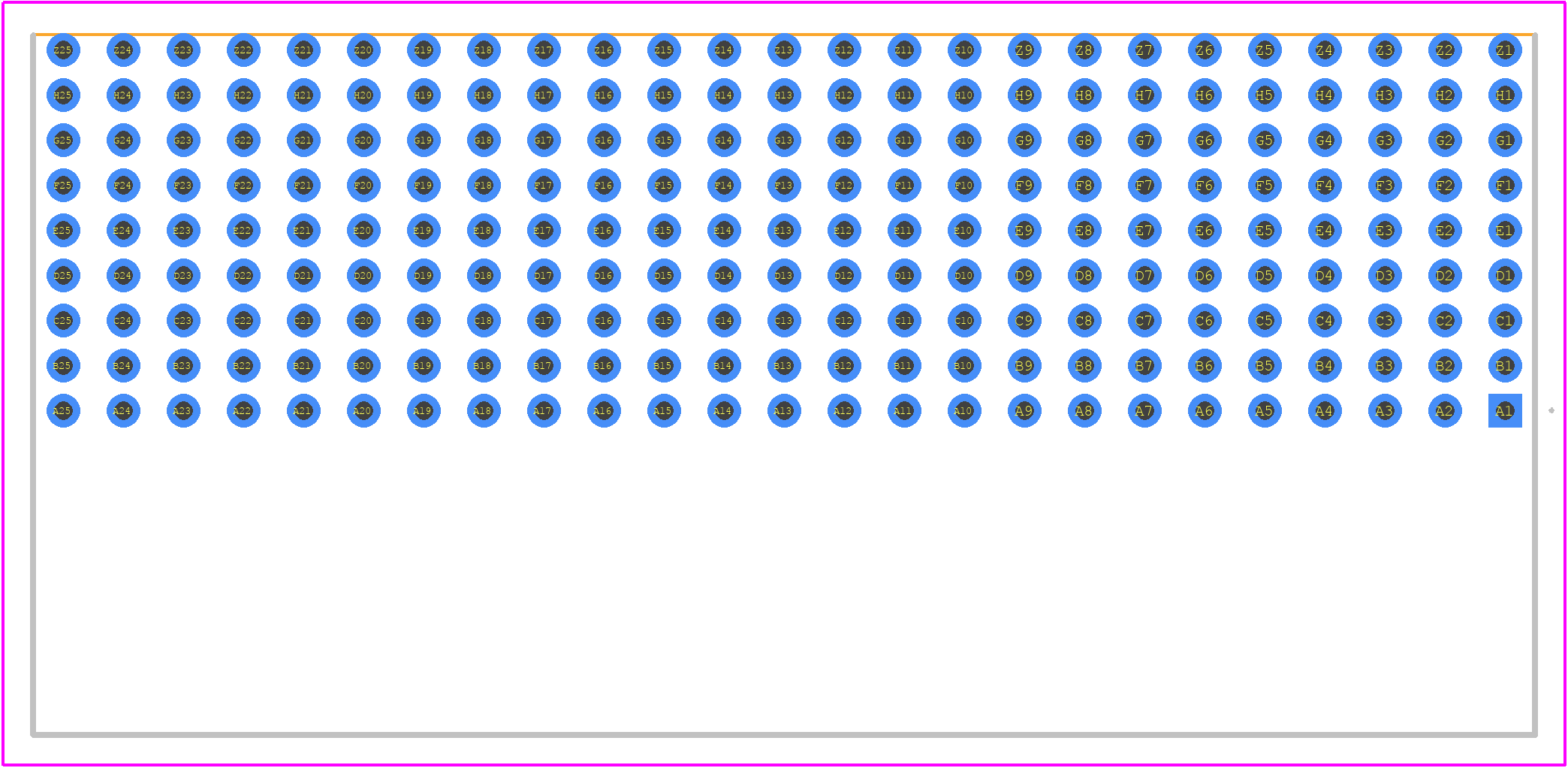 104416 - TE Connectivity PCB footprint - Other - Other - 104416-2