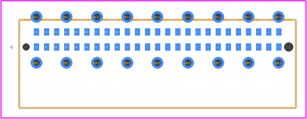 374720 - TE Connectivity PCB footprint - Other - Other - 374720-1
