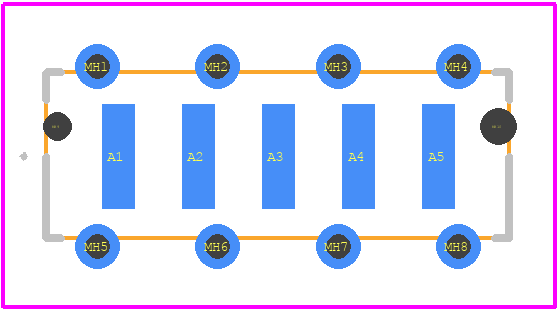 214915 - TE Connectivity PCB footprint - Other - Other - 214915-2