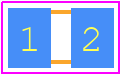 MLZ2012M470WT000 - TDK PCB footprint - Capacitor Chip Non-polarised - Capacitor Chip Non-polarised - MLZ2012M470WT000