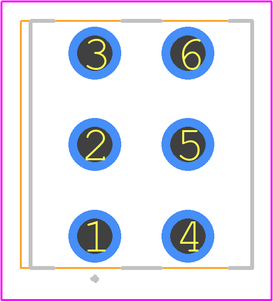 MS22BNG03 - NKK Switches PCB footprint - Other - Other - MS22BNG03-1