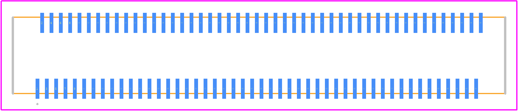 FH30M-96S-0.4SHW(98) - Hirose PCB footprint - Other - Other - FH30M-96S-0.4SHW(98)-3