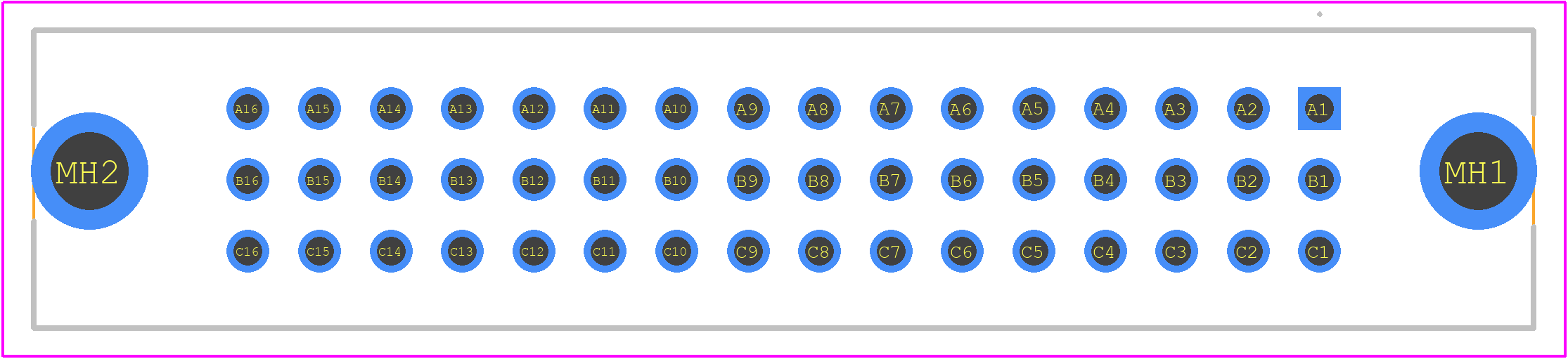 5536397-5 - TE Connectivity PCB footprint - Other - Other - 5536397-5-4