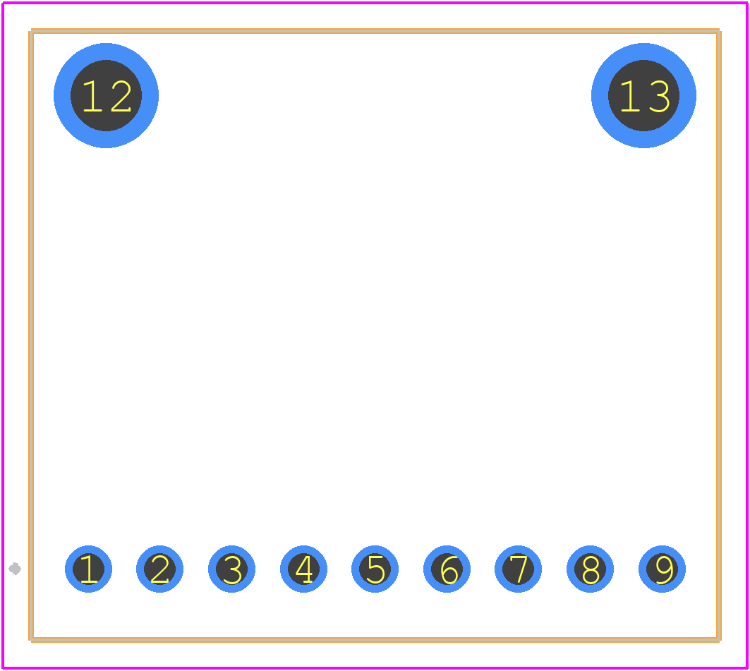 3263 - Adafruit PCB footprint - Other - Other - 3263-1