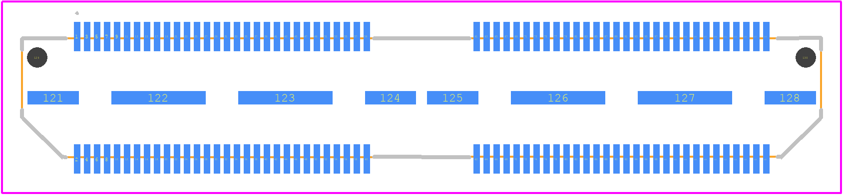 QTH-060-03-L-D-A - SAMTEC PCB footprint - Other - Other - QTH-060-03-L-D-A-6