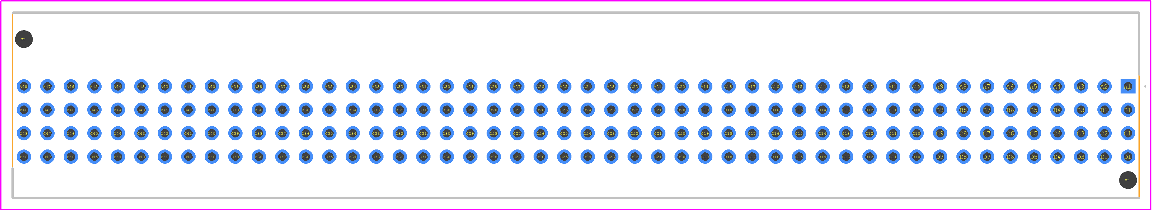 5536501-4 - TE Connectivity PCB footprint - Other - Other - 5536501-4-1