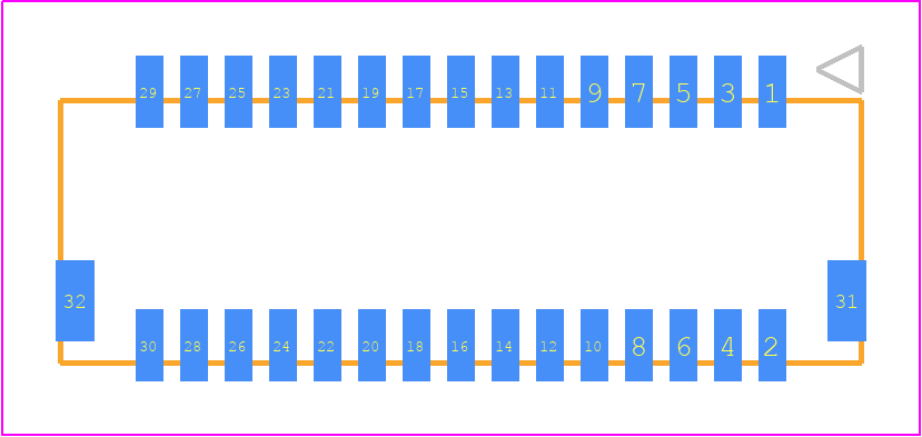 5015713007 - Molex PCB footprint - Other - Other - 5015713007