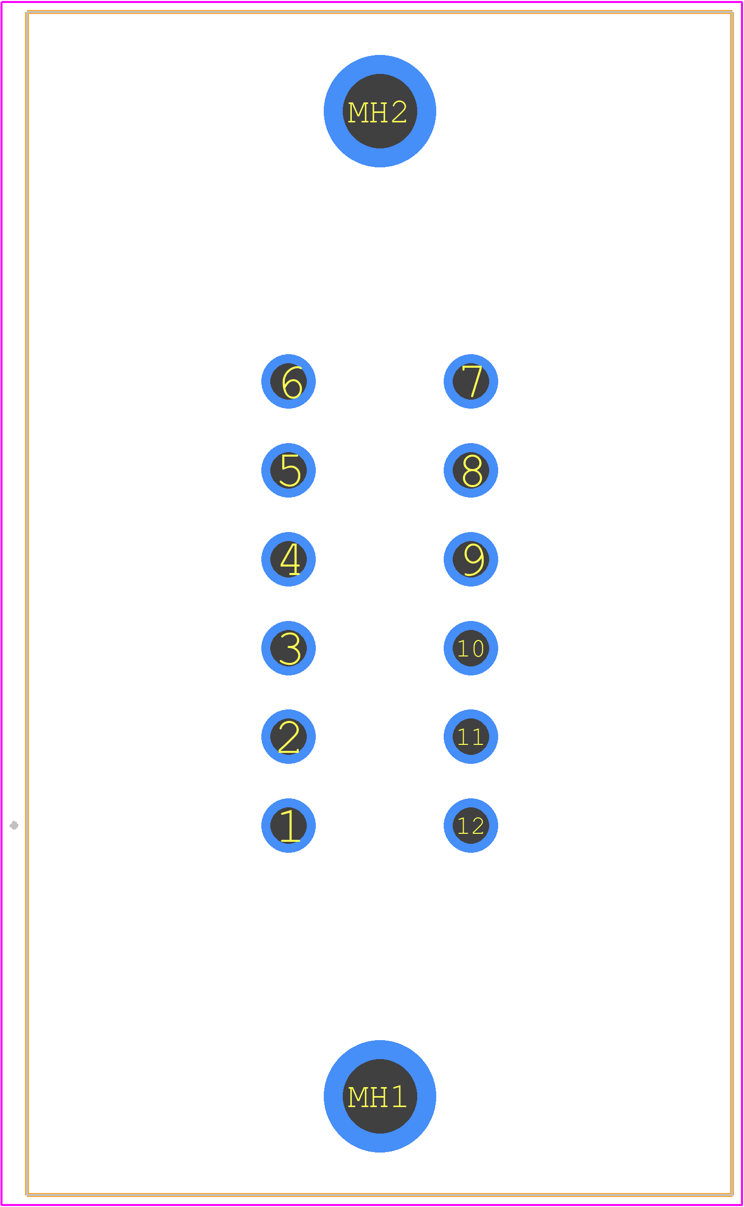 DT15-12PA - TE Connectivity PCB footprint - Other - Other - DT15-12PA-2