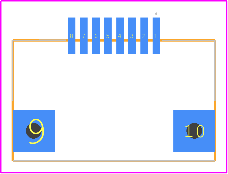 5406721-1 - TE Connectivity PCB footprint - Other - Other - 5406721-1