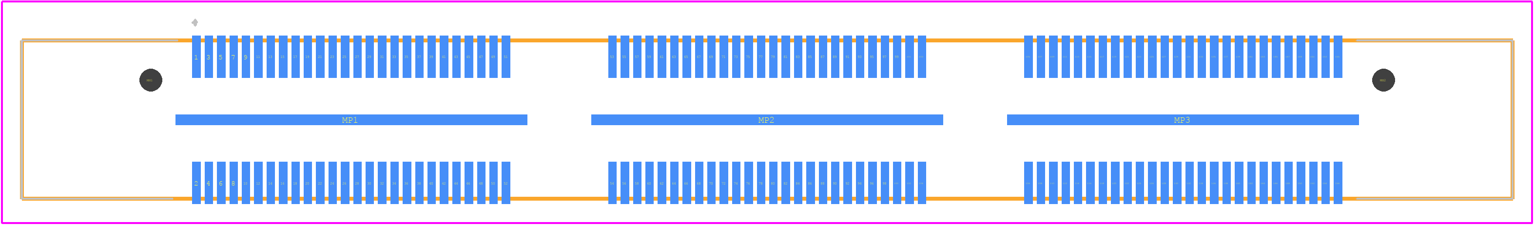 QFS-078-04.25-L-D-A-GP - SAMTEC PCB footprint - Other - Other - QFS-078-04.25-L-D-A-GP-1