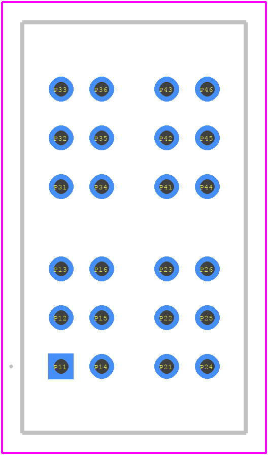 2169809-1 - TE Connectivity PCB footprint - Other - Other - 2169809-1-4