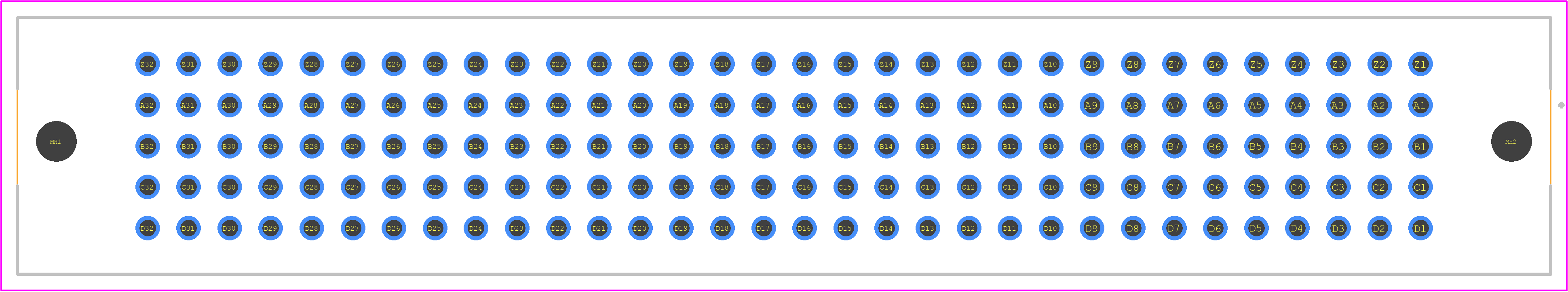 02021602804 - HARTING PCB footprint - Other - Other - 02021602804
