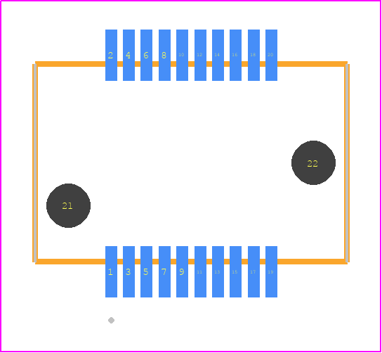 MEC6-110-02-L-DV-A - SAMTEC PCB footprint - Other - Other - MEC6-110-02-X-DV-A