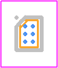 AD8505ACBZ-R7 - Analog Devices PCB footprint - BGA - BGA - CB-6-7