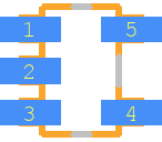 ADA4051-1ARJZ-RL - Analog Devices PCB footprint - Other - Other - SOT95P280X145-5N