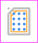 ADP1650ACBZ-R7 - Analog Devices PCB footprint - BGA - BGA - WLCSP
