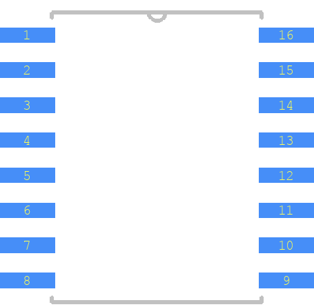 AUIRS2112S - Infineon PCB footprint - Other - Other - SOIC127P1030X265-16N