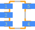 LT1761MPS5-5TRMPBF - Analog Devices PCB footprint - Other - Other - SOT95P280X100-5N