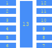 LT3498EDDBTRMPBF - Analog Devices PCB footprint - Other - Other - DFN300X200X80-13N