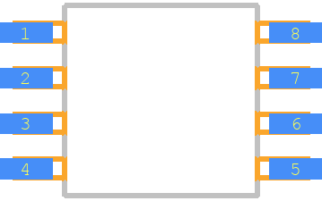 24C65T/SM - Microchip PCB footprint - Other - Other - SOIC127P795X203-8N