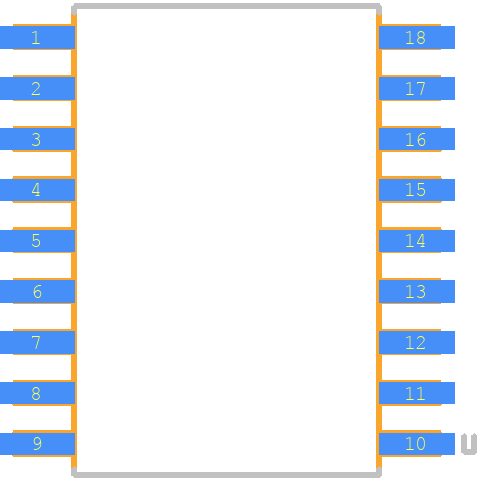 PIC16C710-04I/SO - Microchip PCB footprint - Other - Other - SOIC127P1032X264-18N
