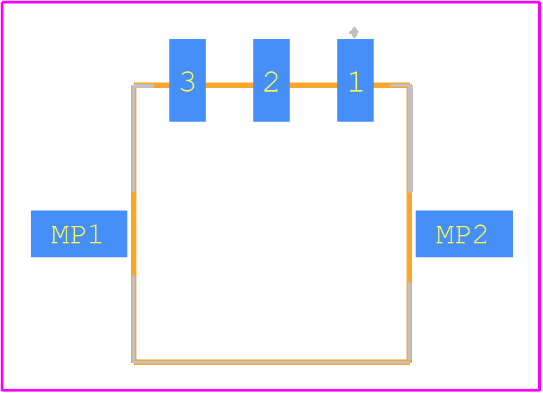 X3025WRS-03D-LPSW - XKB Connectivity PCB footprint - Other - Other - X3025WRS-03D-LPSW-1
