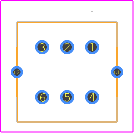 LP4EE1PBATR - E-Switch PCB footprint - Other - Other - LP4EE1PBATR-1