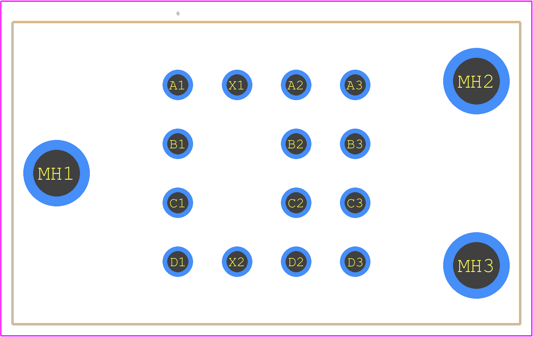 FCA-410-1620M - TE Connectivity PCB footprint - Other - Other - FCA-410-1620M-2