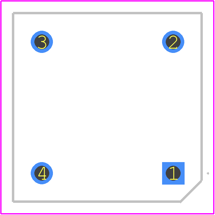 GBPC606-E4/51 - Vishay PCB footprint - Other - Other - Case Style GBPC6_2023