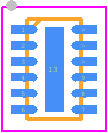 IP4254CZ12-6-TTL - Nexperia PCB footprint - Small Outline No-lead - Small Outline No-lead - SOT1167-1