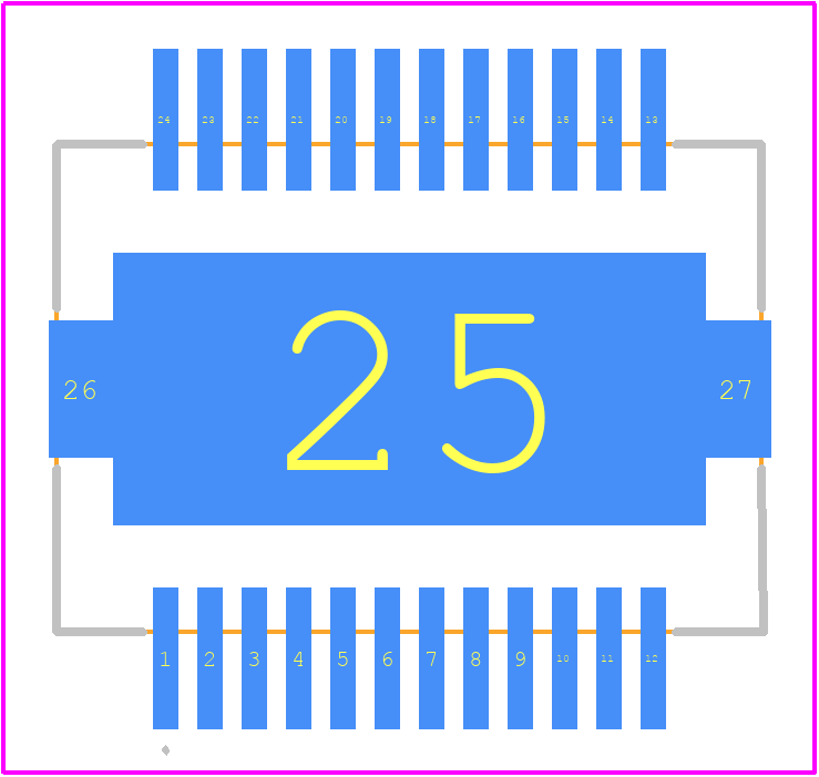 PA441DF - Apex Microtechnology PCB footprint - Other - Other - PA441DF