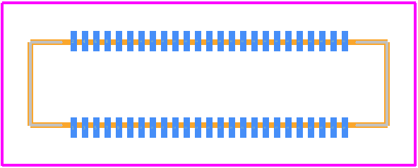 DF40HC(4.0)-50DS-0.4V(51) - Hirose PCB footprint - Other - Other - DF40HC(4.0)-50DS-0.4V(51)-2