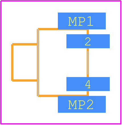 KT11B2SAM34LFS - C & K COMPONENTS PCB footprint - Other - Other - KT11B2SAM34LFS-6