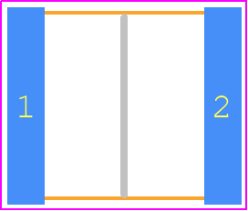 SMDTD03470QB00KP00 - WIMA PCB footprint - Capacitor Chip Non-polarised - Capacitor Chip Non-polarised - 5.7mmx5.1mm