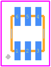 ASMT-YTD7-0AA02 - Avago Technologies PCB footprint - Other - Other - ASMT-YTD7-0AA02-3