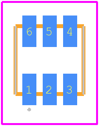 ASMB-TTB0-0A3A2 - Avago Technologies PCB footprint - Other - Other - ASMB-TTB0-0A3A2-2