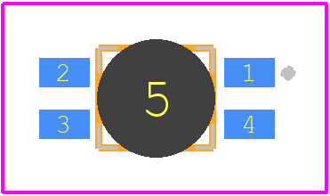 XZMDKCBDDG45S-9 - SunLED PCB footprint - Other - Other - XZMDKCBDDG45S-9-1