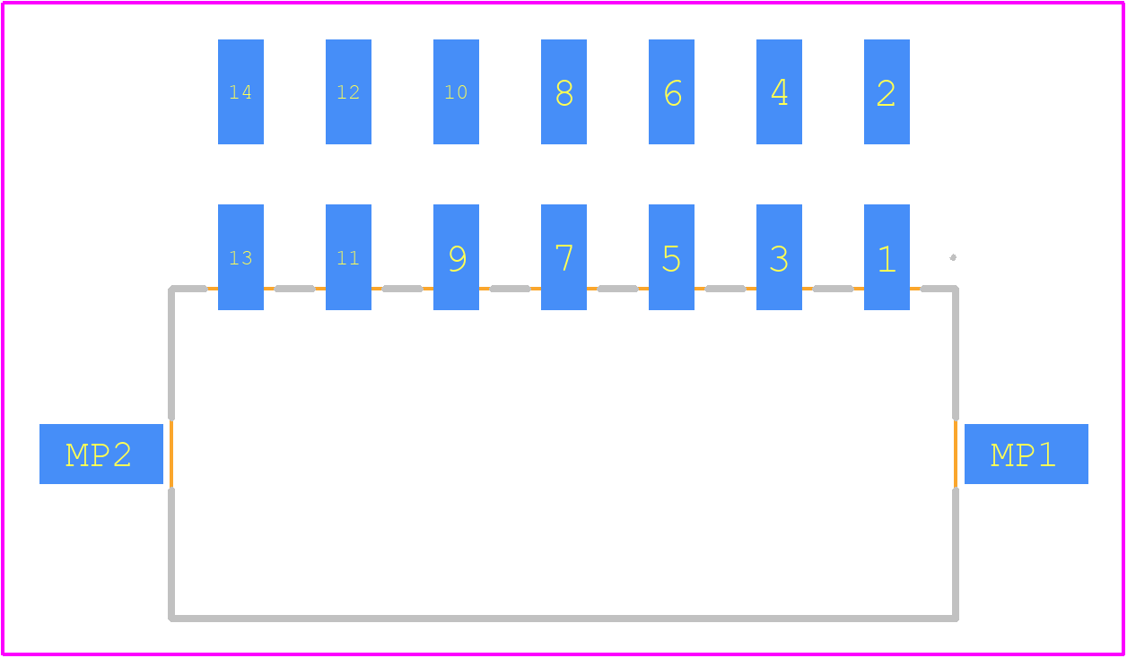 4-794629-4 - TE Connectivity PCB footprint - Other - Other - 4-794629-4-1