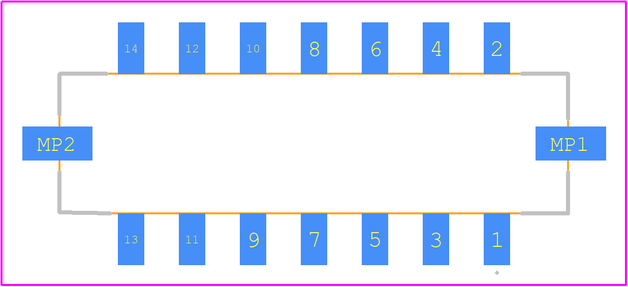 4-794636-4 - TE Connectivity PCB footprint - Other - Other - 4-794636-4-2