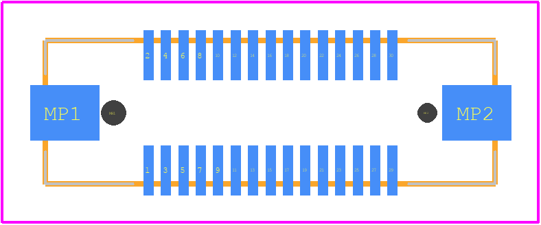 0550910374 - Molex PCB footprint - Other - Other - 0550910374-1