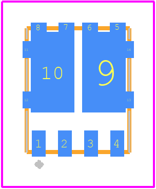 STL15DN4F5 - STMicroelectronics PCB footprint - Other - Other - PowerFLAT 5x6 Double Island
